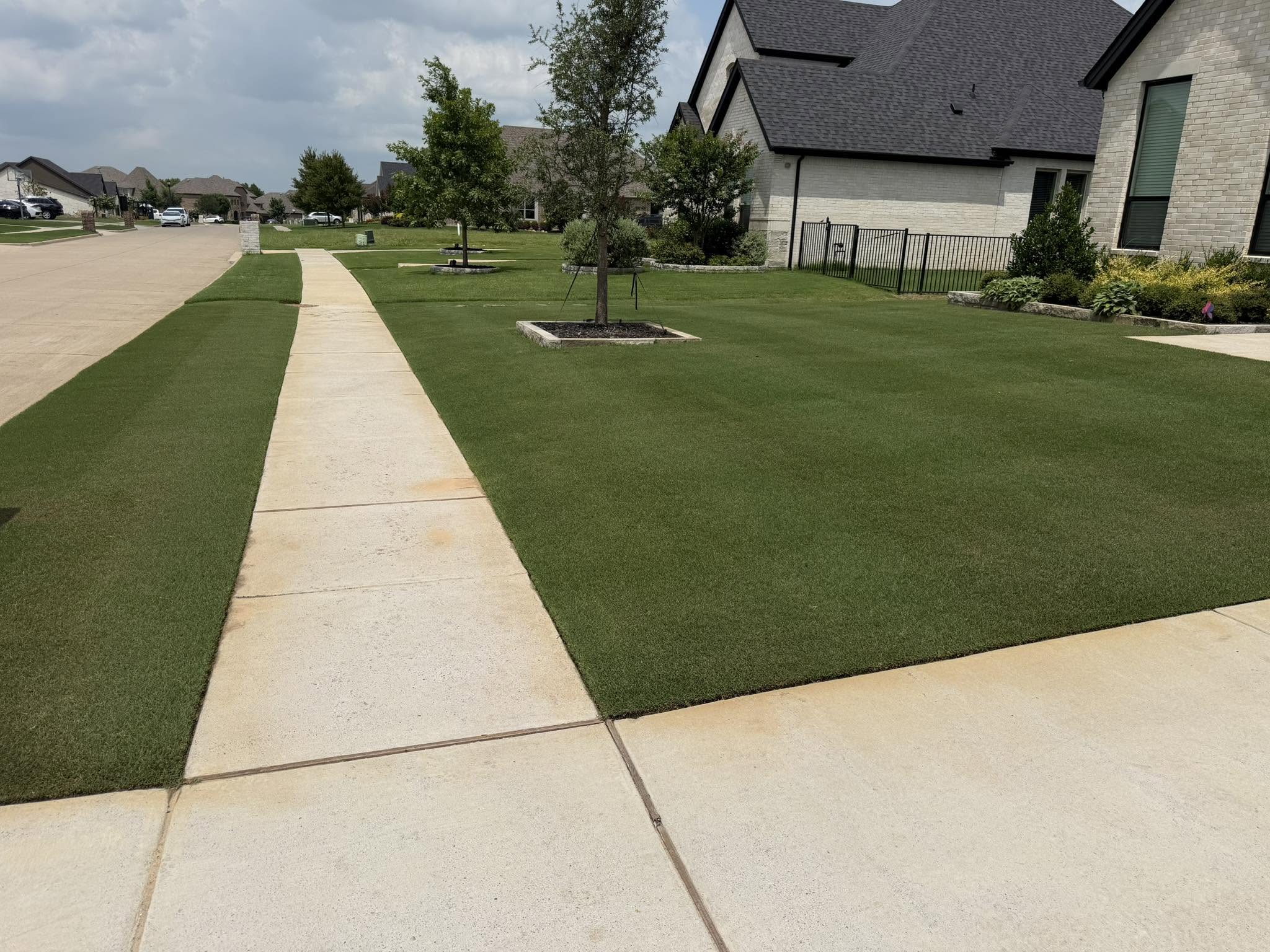 A community lawn