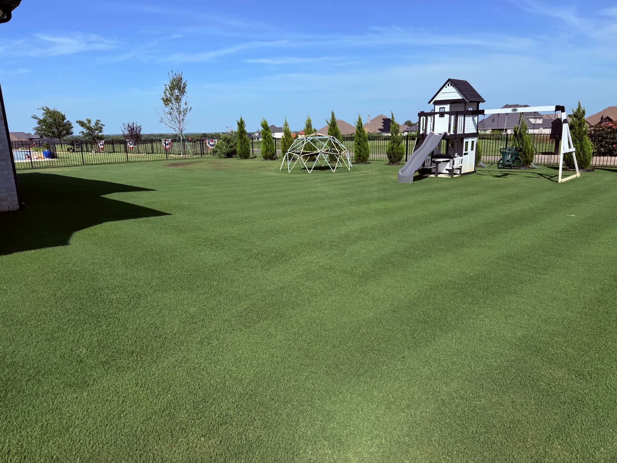 A community lawn